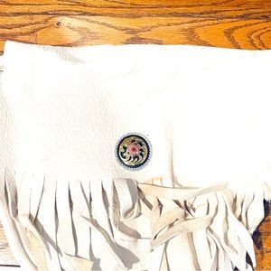 HAND MADE COWBOY HIDE JUST ONE OF A KIND WITH YOUR CROSSBODY PURSE! LOTS OF ROOM